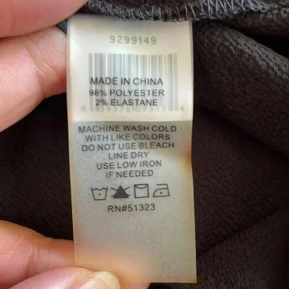 Vince Camuto Black Raglan Sleeve Blouse sz  3X - Picture 3 of 10